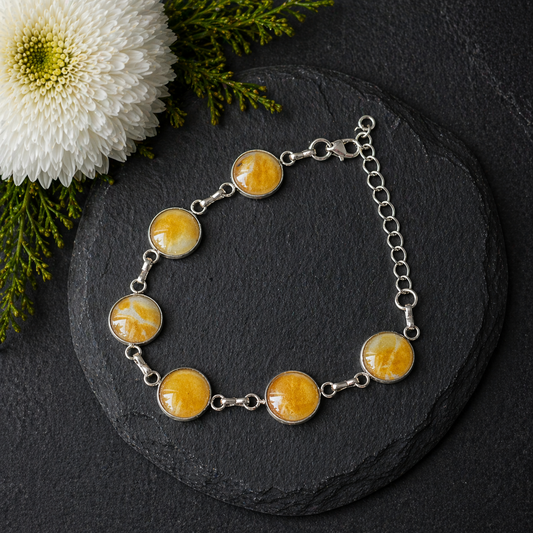 Handmade Fluid Art Bracelet, Hypoallergenic Stainless Steel, Allergy Free, Unique, One Of A Kind